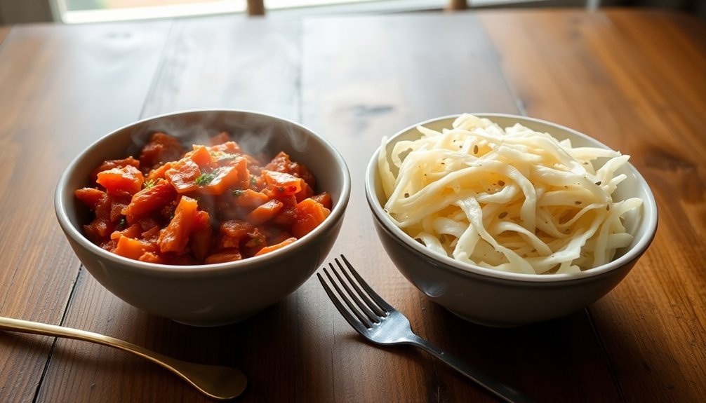 fermented cabbage distinct flavors