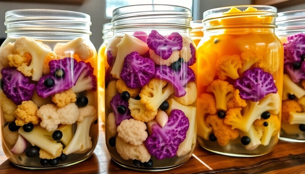 lacto fermented cauliflower process