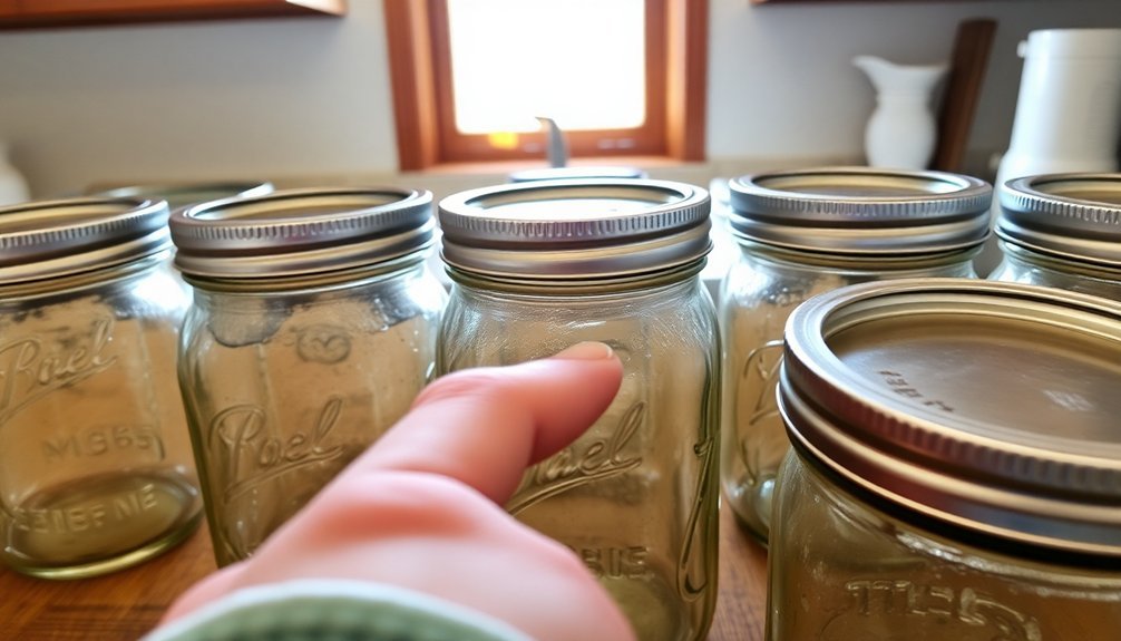 allow jars to rest