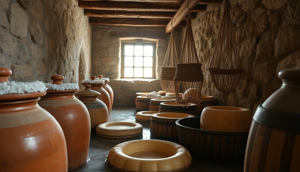 ancient containers for preserving