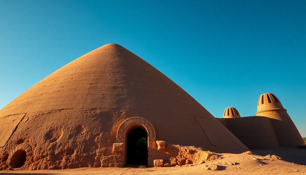ancient persian ice storage
