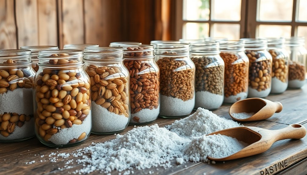ash storage food types