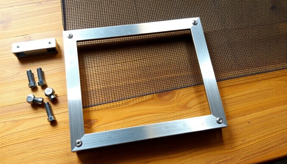 assembling a basic frame