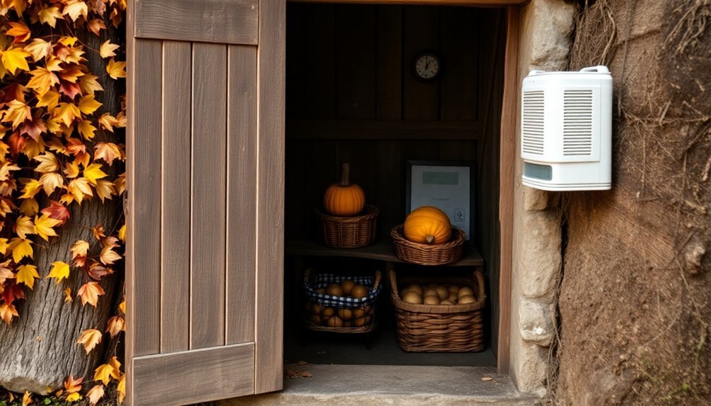 autumn organization and storage