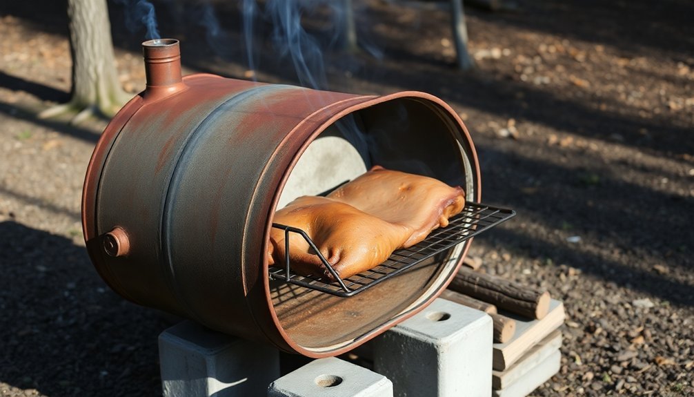 barrel smoker assembly instructions