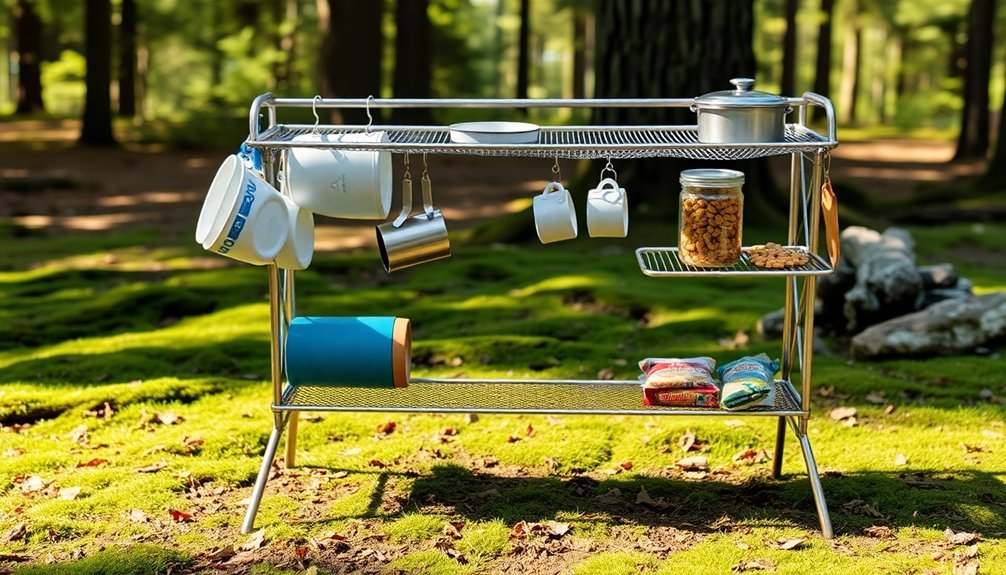 best camping food rack