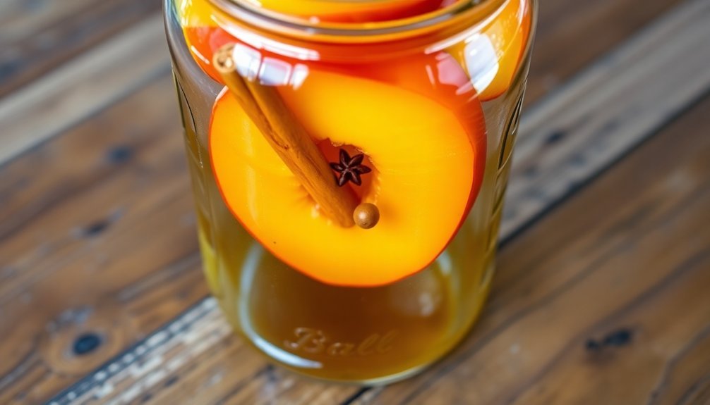Bourbon-Soaked Peaches: Traditional Southern Preservation Method
