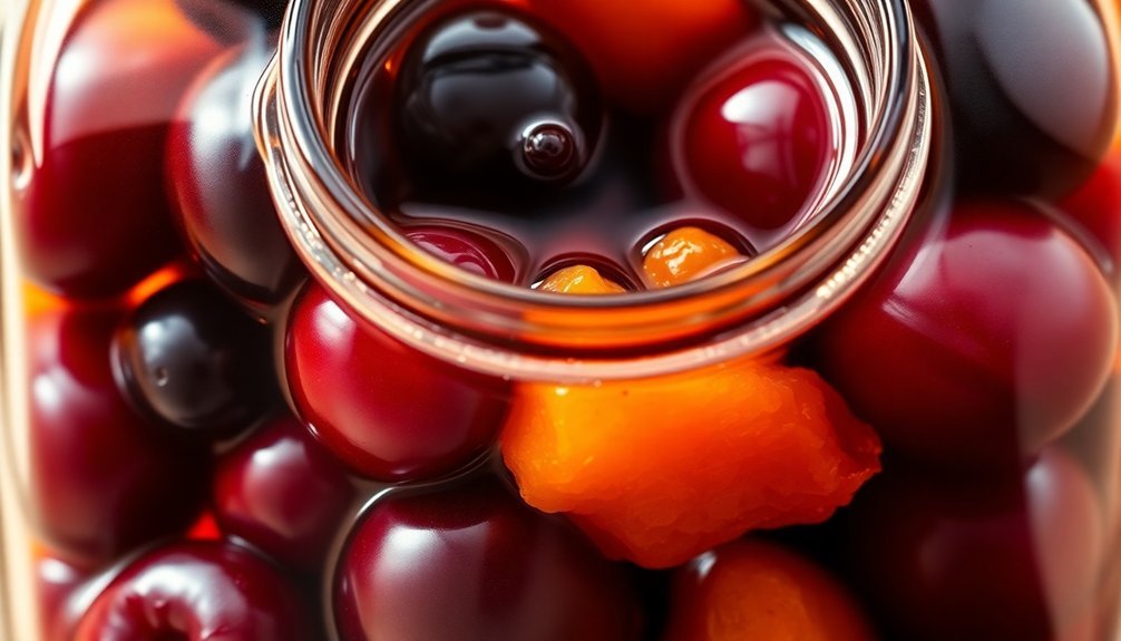 brandy soak for flavor