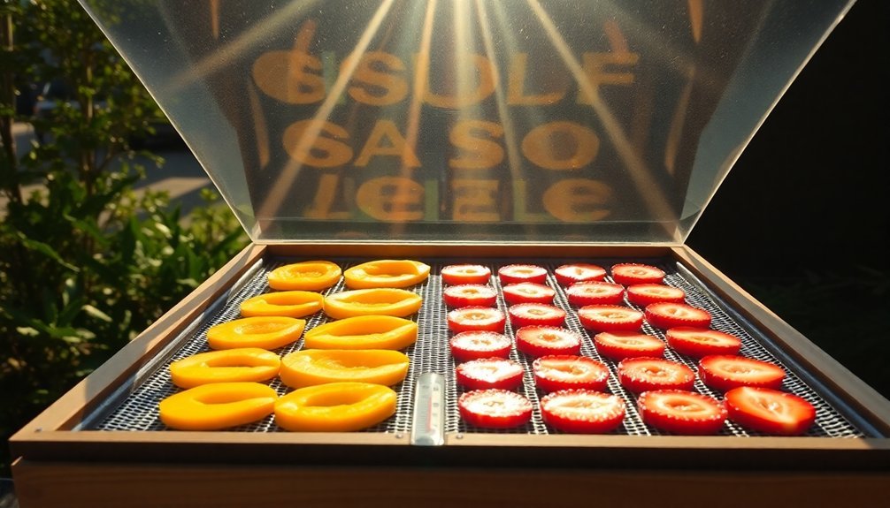 build solar fruit dehydrator