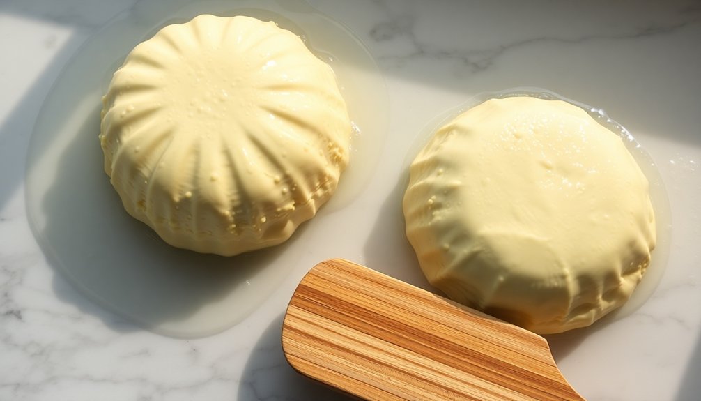 butter preparation and molding