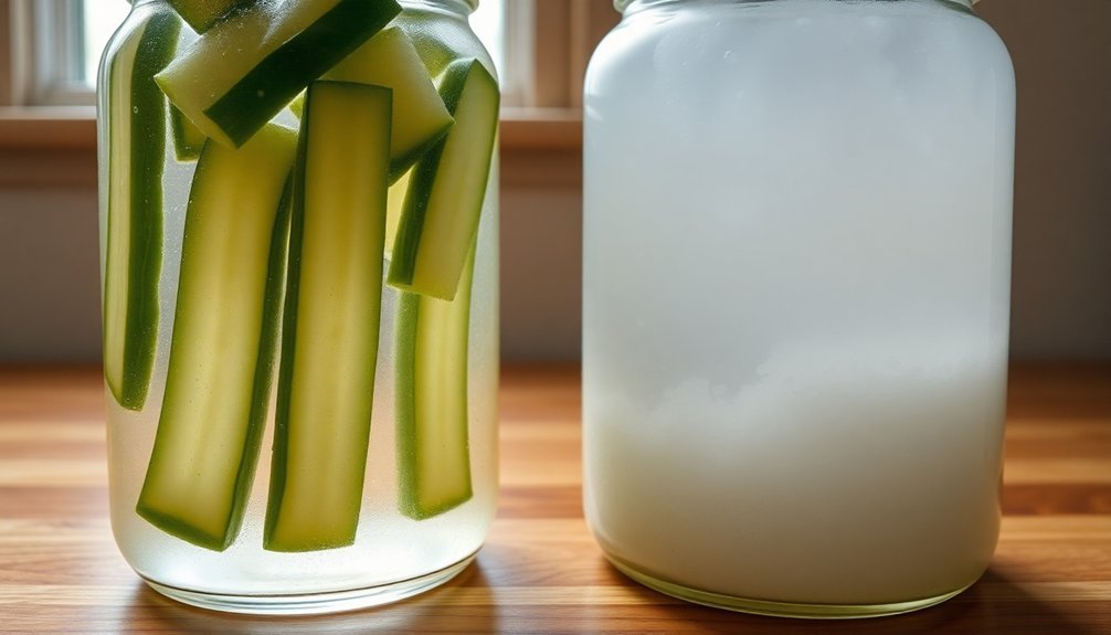 caking agents affect pickling