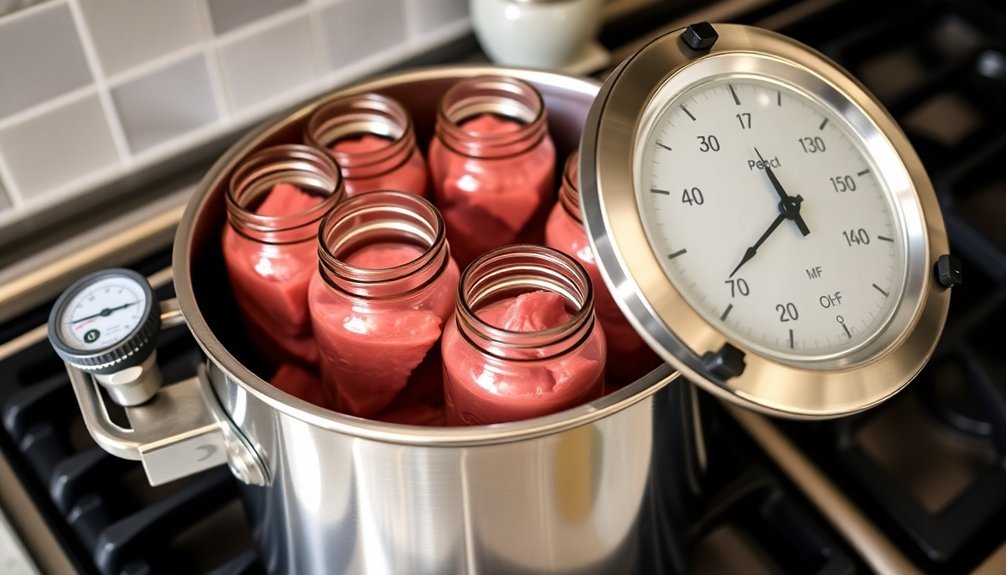 canning pressure control techniques