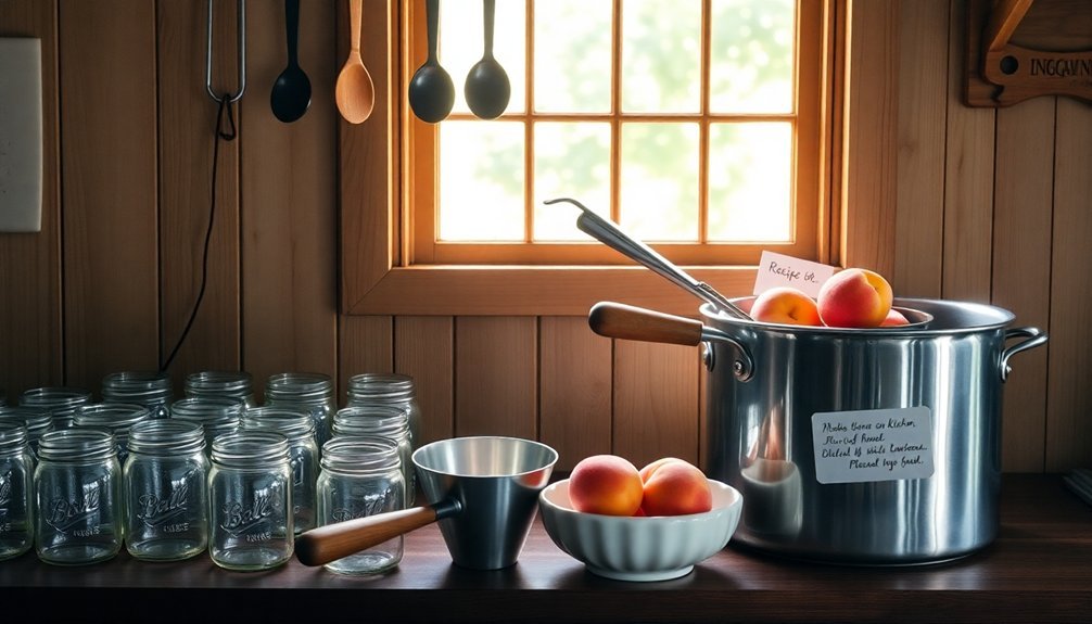 canning tools and equipment