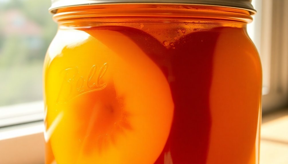 canning using honey syrup