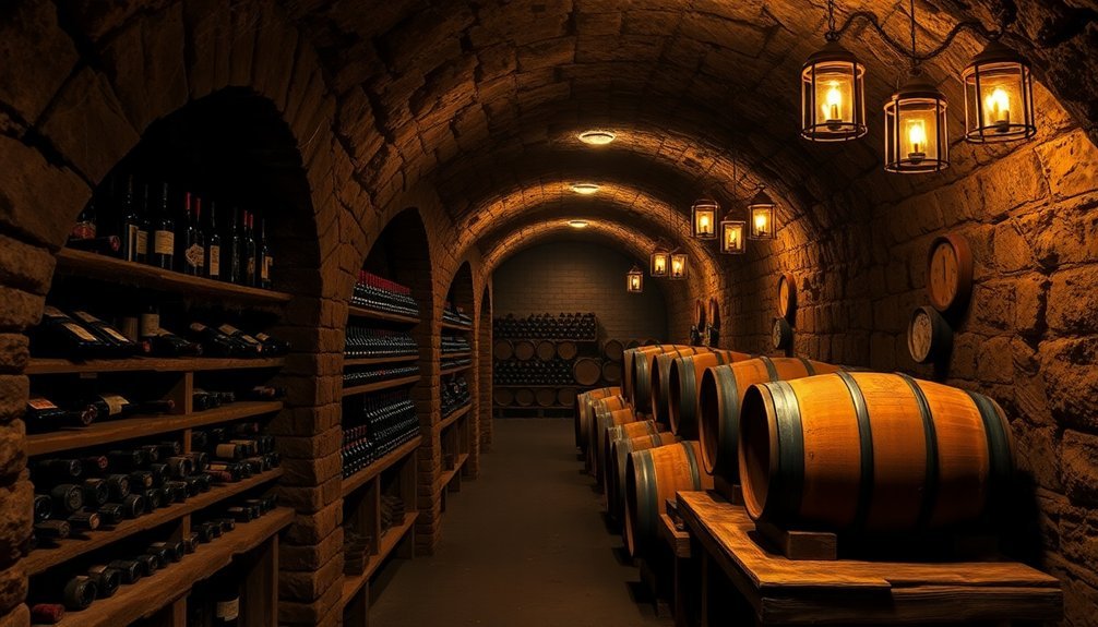 cave storage techniques in france