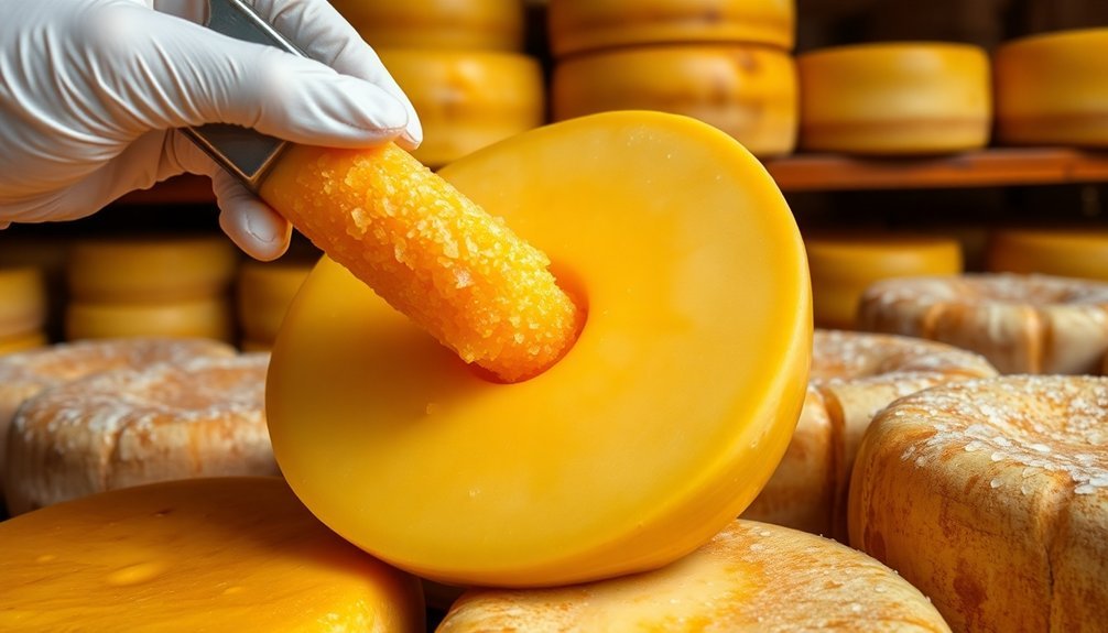 cheese ripeness evaluation process