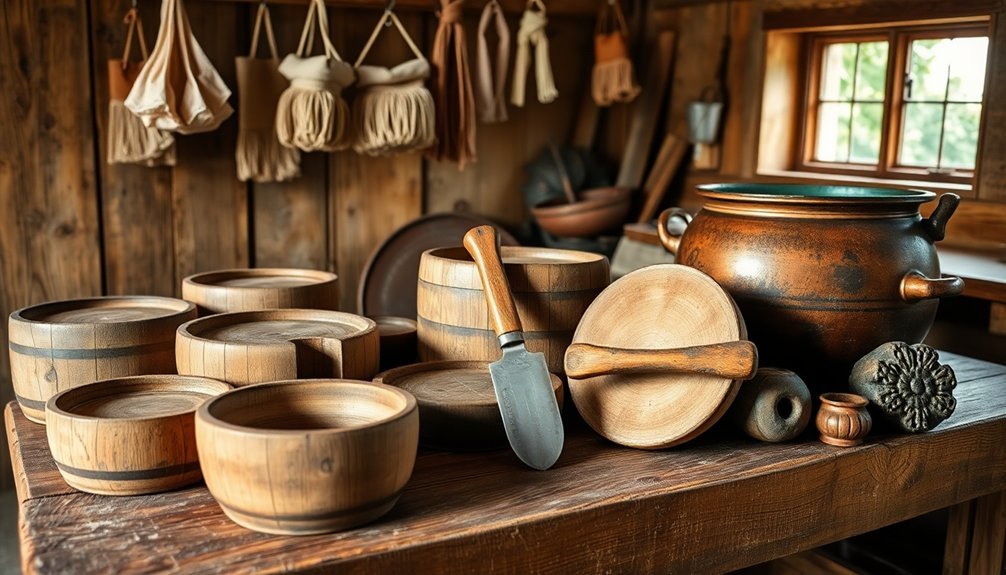 cheesemaking tools through history