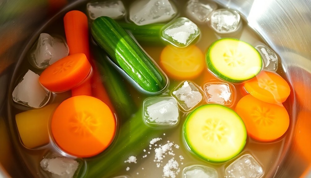 chill ingredients before pickling