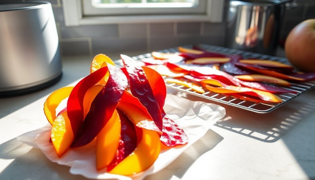 chill the fruit leather