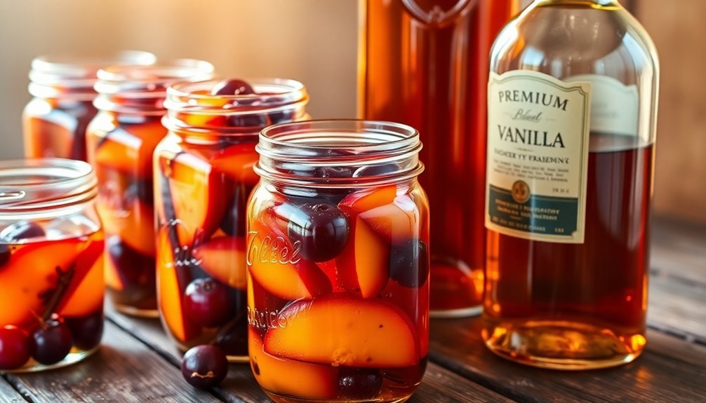 choosing and adding brandy