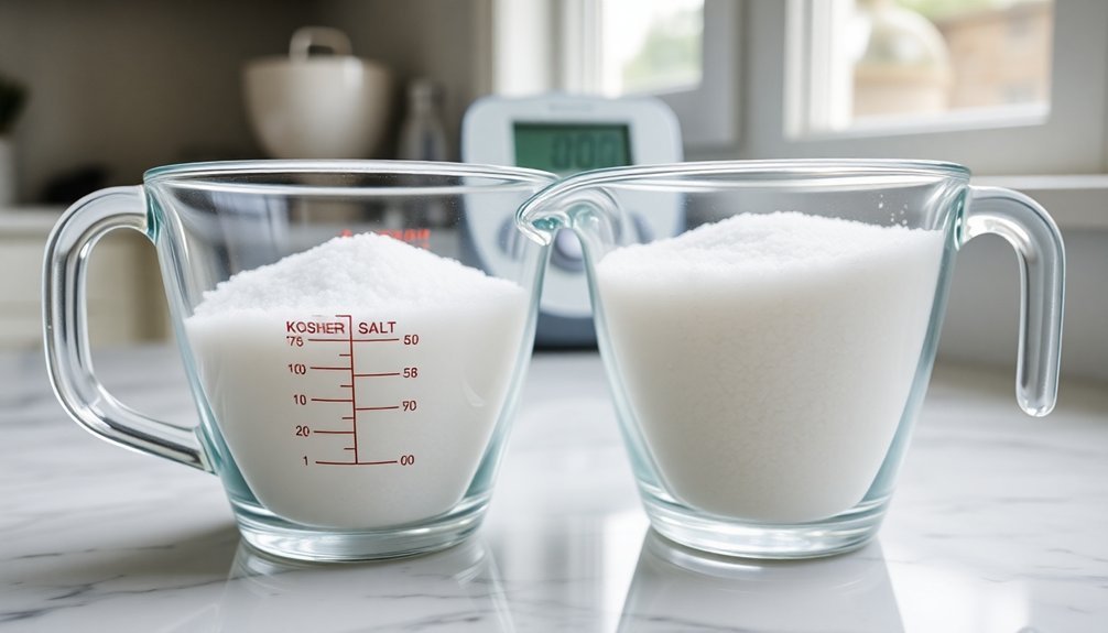 choosing and measuring salt