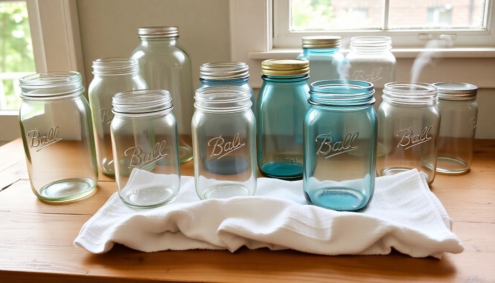 choosing and readying jars