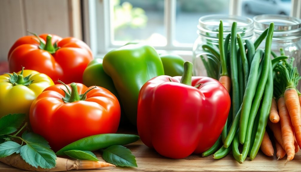choosing appropriate vegetables wisely