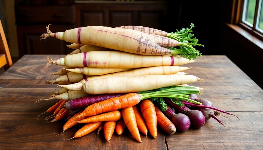 choosing key root vegetables