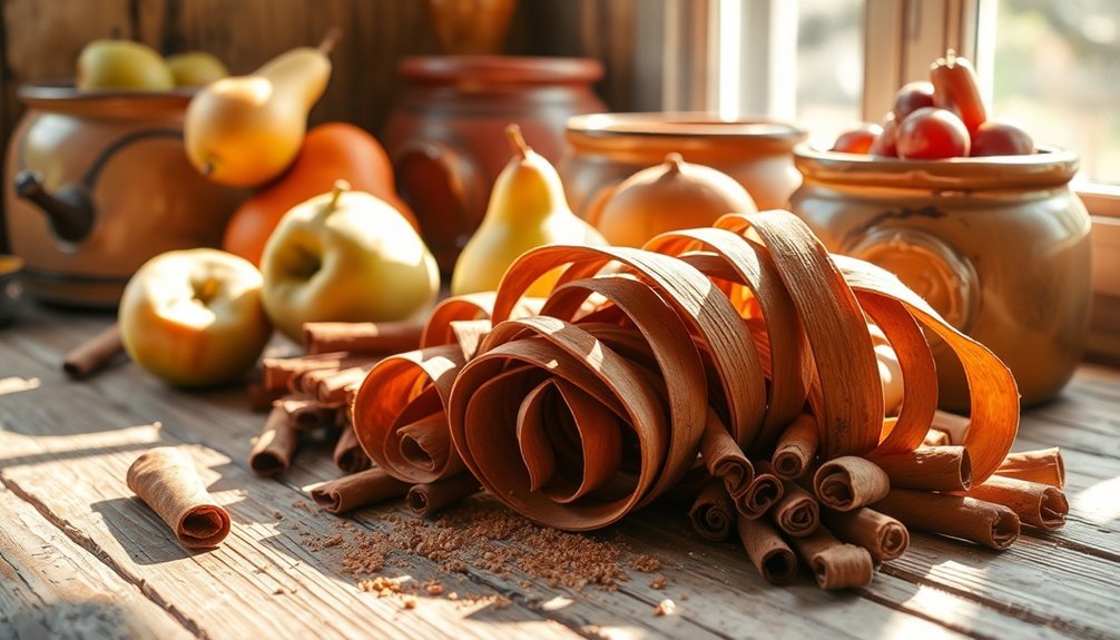 cinnamon bark food preservation