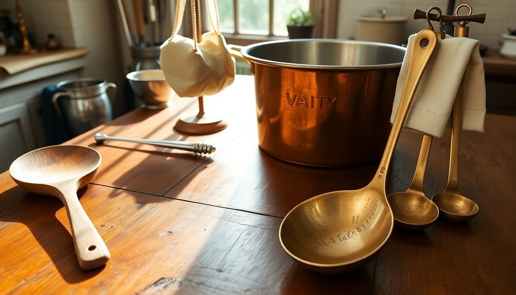 classic kitchen stirring tools