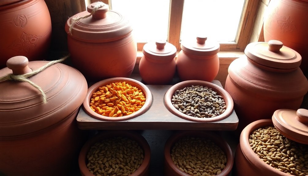 clay pot storage solutions
