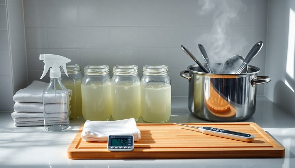 clean and disinfect thoroughly
