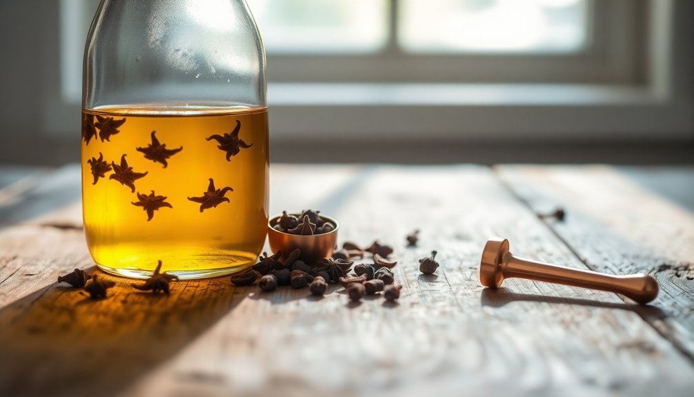 clove oil infusion preservation