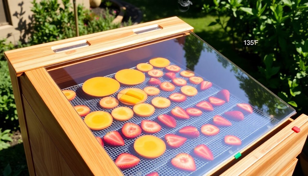 constructing a solar dehydrator