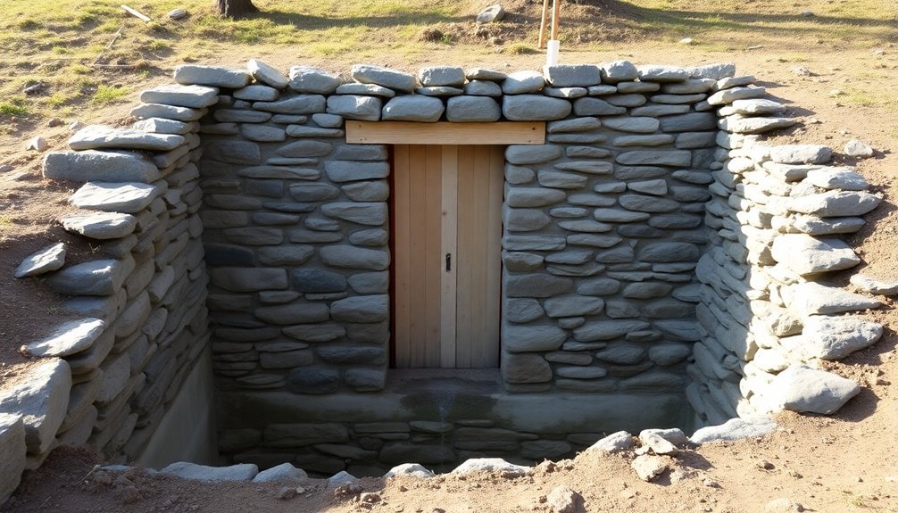 constructing foundational walls