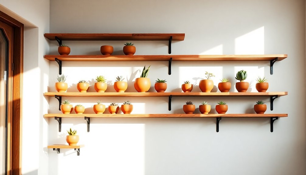 creative wall shelving solutions