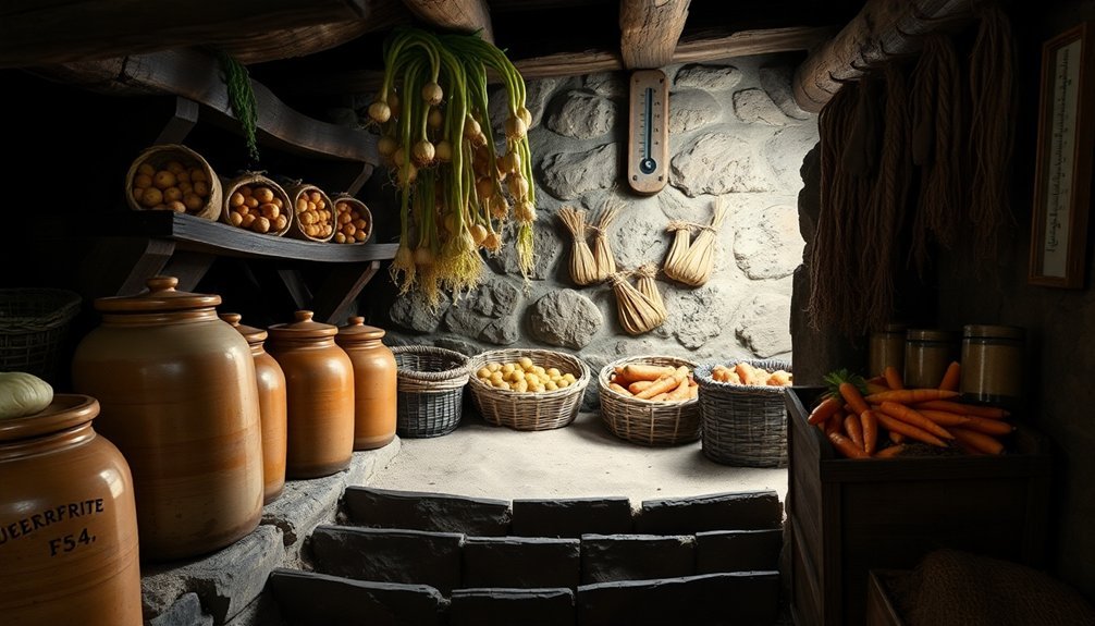 crop storage and selection