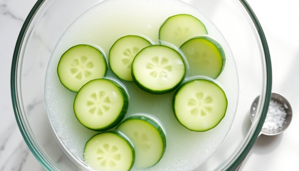 cucumber preparation for pickling