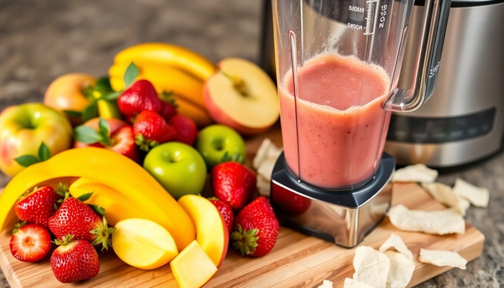 dehydrate the fruit puree