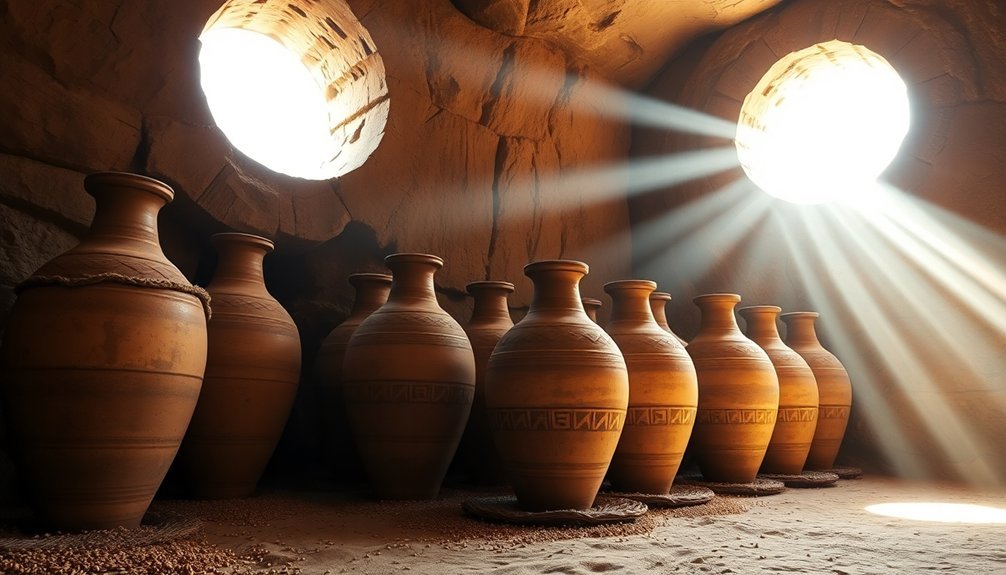 desert grain storage techniques