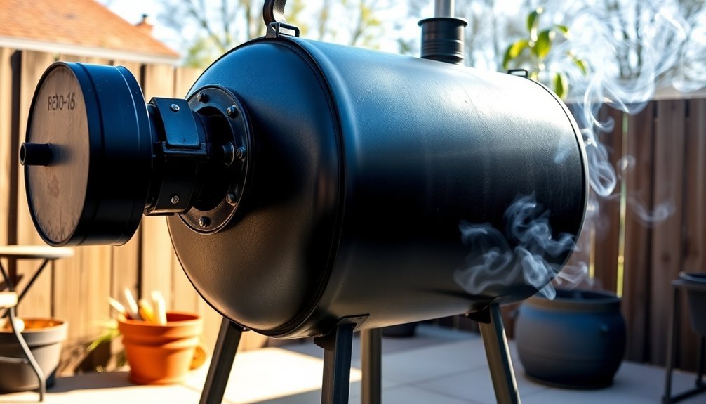 diy backyard bbq smoker