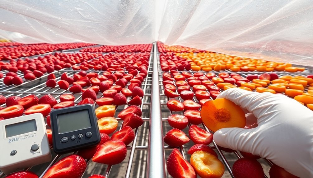 drying process observation techniques