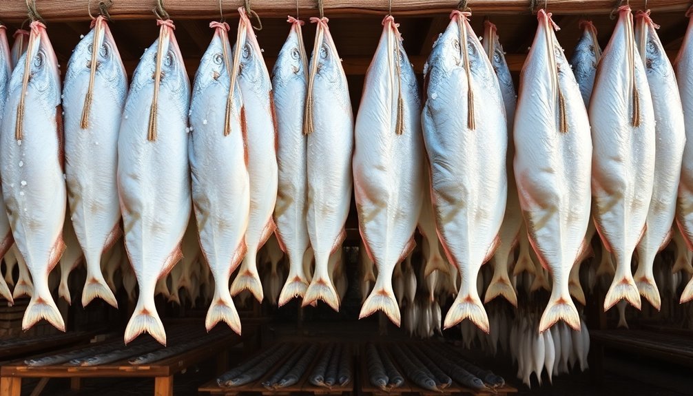 drying techniques for salt cod