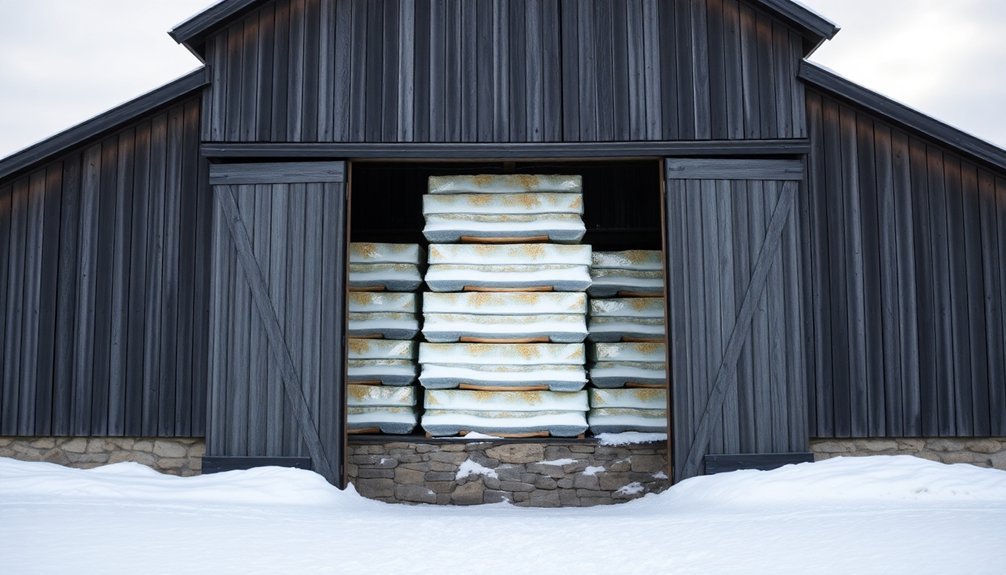 efficient ice storage methods