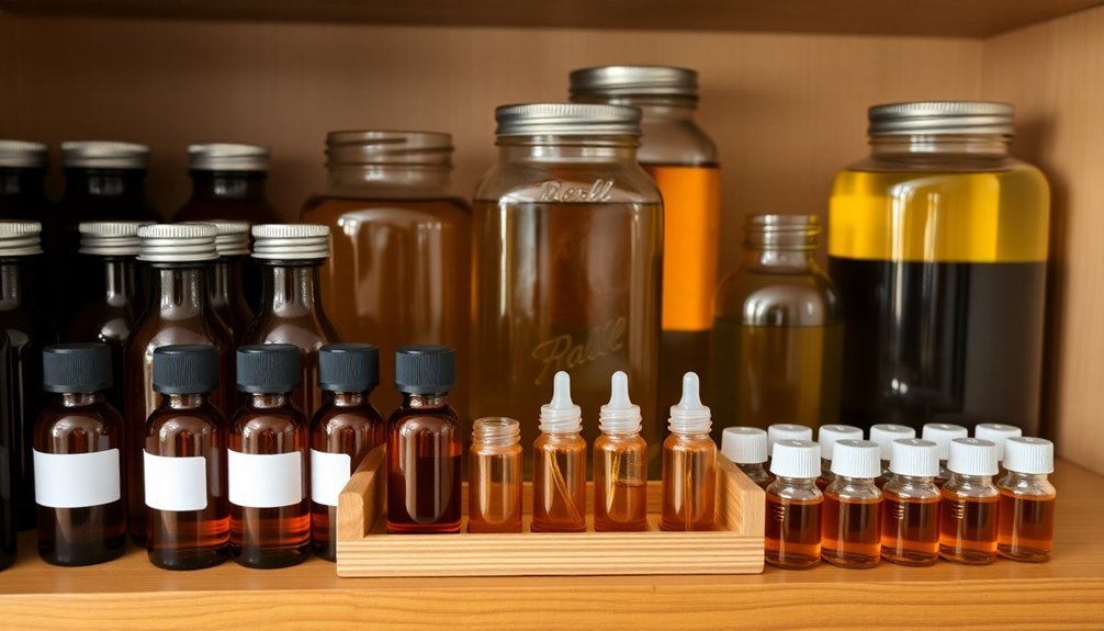 essential oil storage solutions