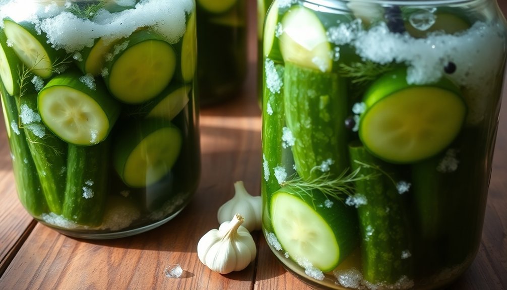 fermentation using salt brine