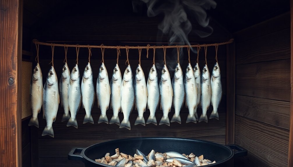 fish cooking process outlined