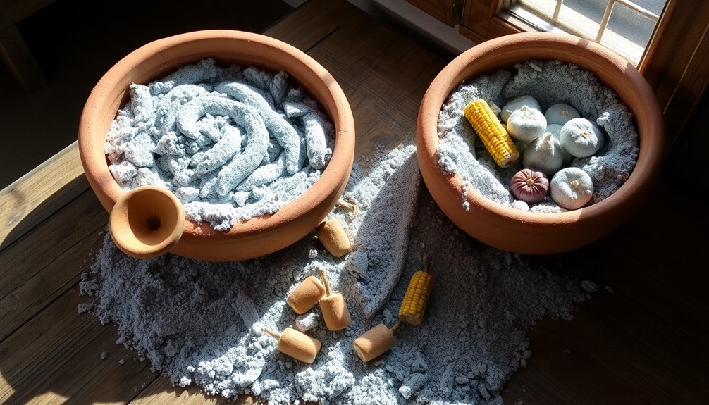 food preservation using ash