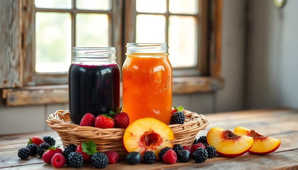 fresh local ingredient selection