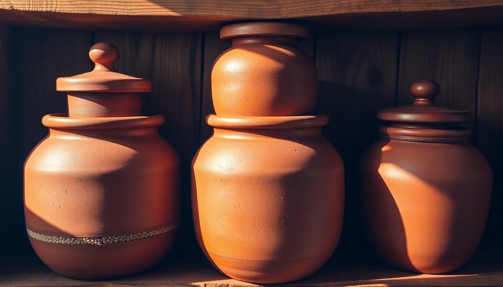 freshness in clay vessels